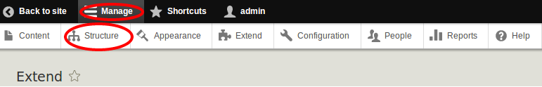 Click Structure