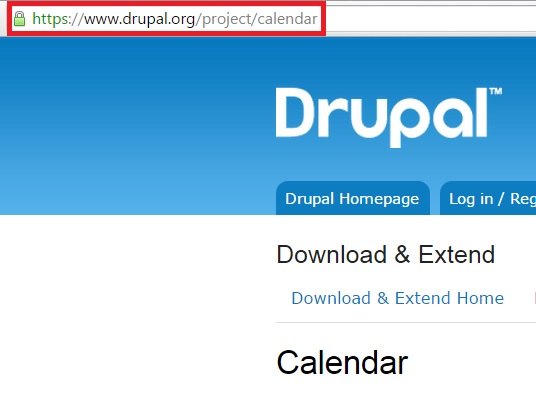 Drupal Calendar Module