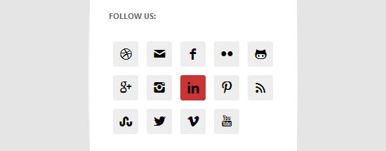 Social Icons Widget by WPZoom