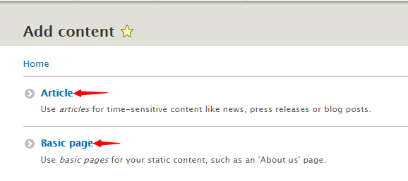 article in Drupal