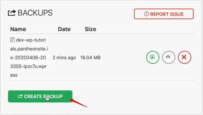 backups