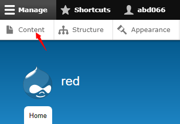 content in Drupal