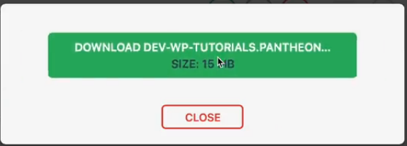download backup