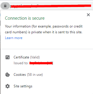 WordPress SSL certificate verification