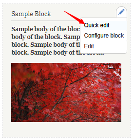 quick edit in Drupal