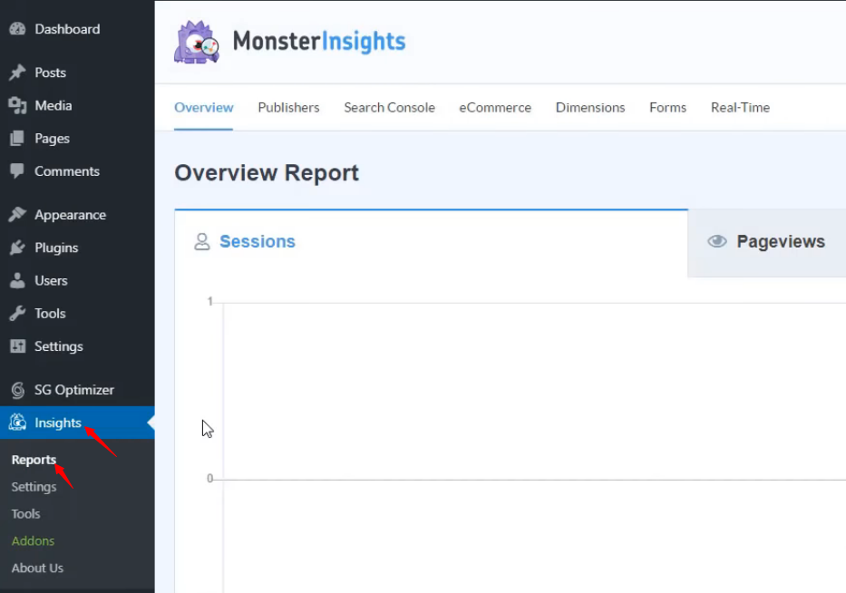 reports in WordPress