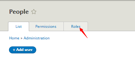 roles in Drupal