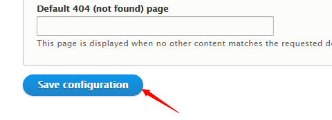 save configuration in Drupal