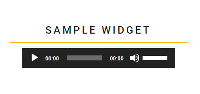 saved widget