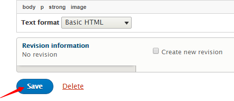 saving in Drupal
