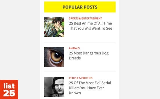 wordpress popular posts